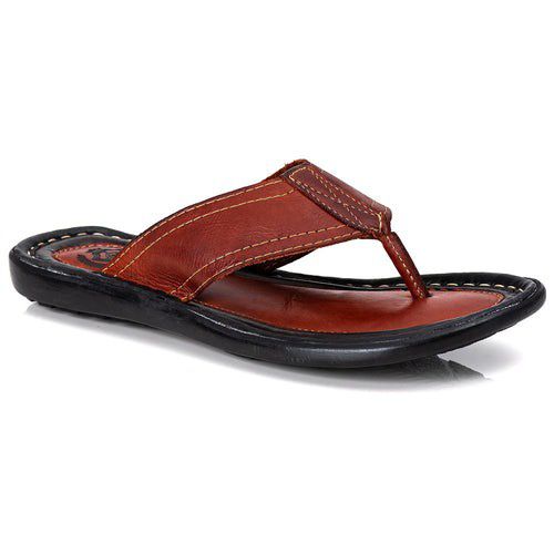 R12TCW-Sandalia Masculina de couro descanso, elega... - Terra dos Calçados