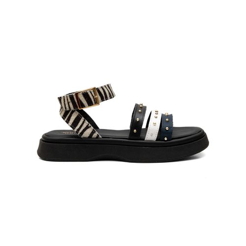 Sandália de Couro Flatform Feminina forrada Alice ... - Terra dos Calçados