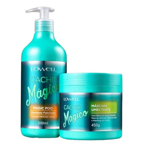 KIT LOWELL CACHO SHAMPOO + MASCARA 2 PRODUTOS 4050 - Terra dos Calçados