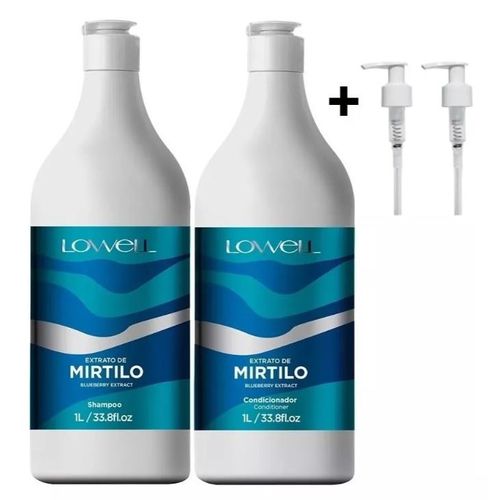 Kit Lowell Mirtilo Shampoo+Condicionador 2x1 L PRO... - Terra dos Calçados