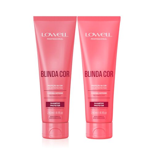1530LW Kit Lowell Shampoo Blinda Cor Hidrata prote... - Terra dos Calçados