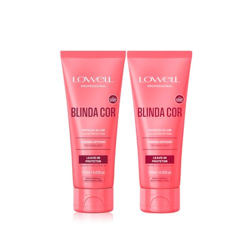 1532LW Kit Lowell Blinda Cor Leave-in hidrata prot... - Terra dos Calçados