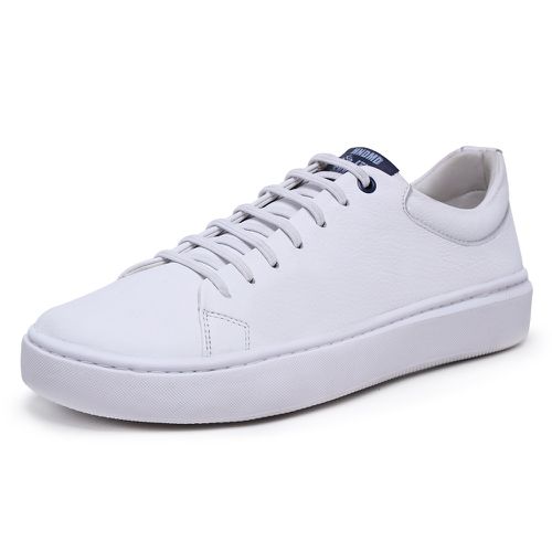 19001LC-Tênis Masculino de Couro - Estilo e Confor... - Terra dos Calçados