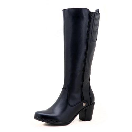 9208-Bota cano alto Montaria com elástico ajustáve... - Terra dos Calçados