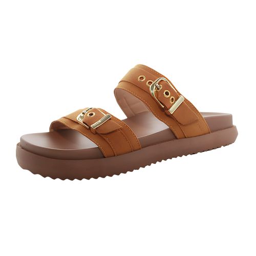 003P10FP-Papete Flatform em Napa forrada Conforto ... - Terra dos Calçados