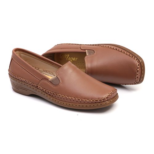 1001MGR-Sapato Feminino couro conforto e elegância... - Terra dos Calçados