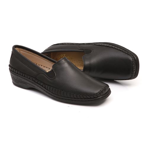 1001MGR-Sapato Feminino couro conforto e elegância... - Terra dos Calçados