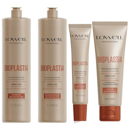 4608LW-Kit Bioplastia Shamp1L+Cond1L+Mascar25ml+Le... - Terra dos Calçados