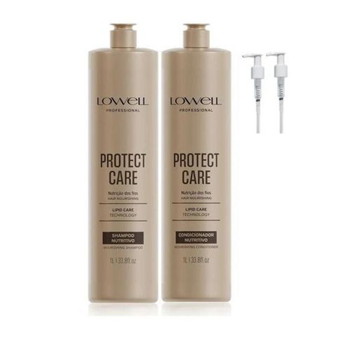 4626LW-Kit Protect Care LOWEL – Shamp1l+condiciona... - Terra dos Calçados