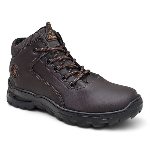  8140PEX-Coturno Bota Adventure Masculino Polo Ext... - Terra dos Calçados
