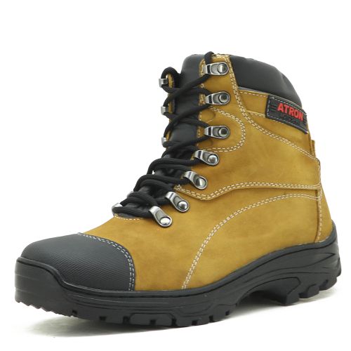 244AT-Coturno Adventure Shoes Trekking em couro le... - Terra dos Calçados