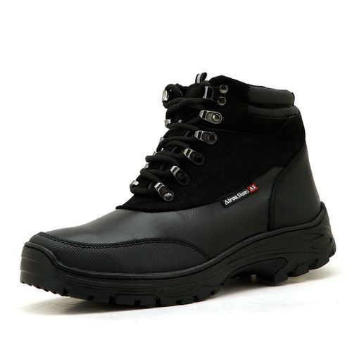 246AT-Coturno adventure trekking legitimo couro em... - Terra dos Calçados