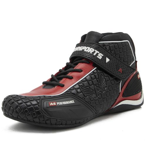 315BAT Tenis Performance de couro, p/motociclista,... - Terra dos Calçados
