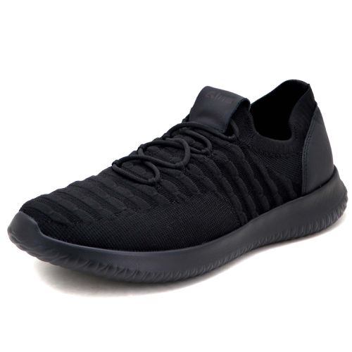 Tenis Masculino Knit ultra leve forrado couro palm... - Terra dos Calçados