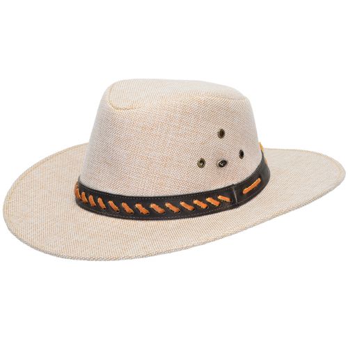 CA01CLA-Chapeu Estilo Americano em Juta tipo expor... - Terra dos Calçados