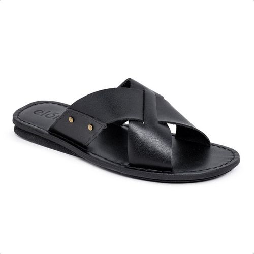 R27TCW-Sandalia Masculina couro descanso, eleganci... - Terra dos Calçados