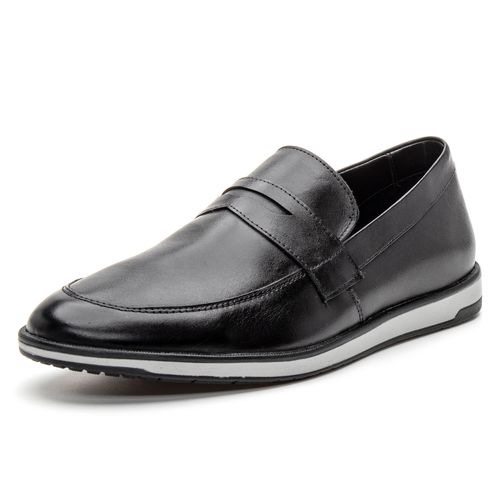4703BGI-Sapato Social Loafer Masculino Casual em C... - Terra dos Calçados