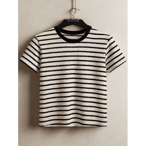 Camiseta Drazo Listrada Nautic Preto 221018