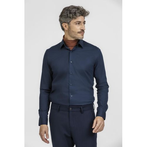 Camisa K&J Malha Premium Pima Marinho CS24308