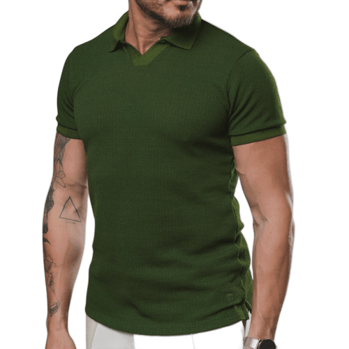 Camisa Gola Polo Cubana Oxing Verde 241024