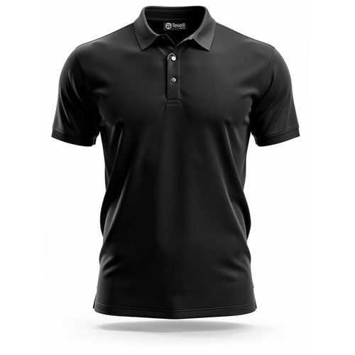 Camiseta Polo Tecnológica Teselli Preto 0770