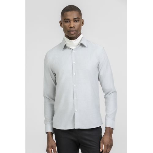 Camisa K&amp;J M/L Social Off White CS24230