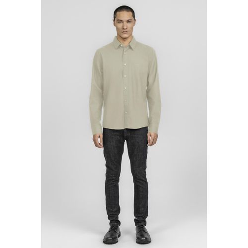 Camisa King e Joe M/L Casual Kaki CS00203