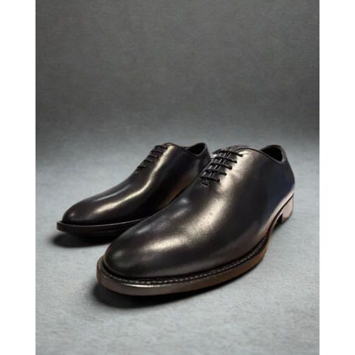 Sapato Social Oxford Wholecut Teselli Preto 78503