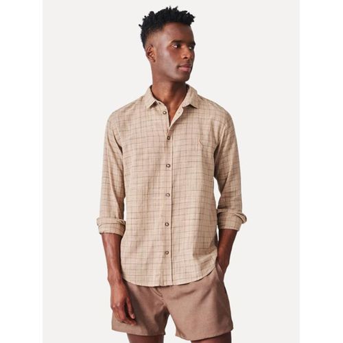 Camisa M/L Reserva Xadrez Camp Khaki 81932 Khaki