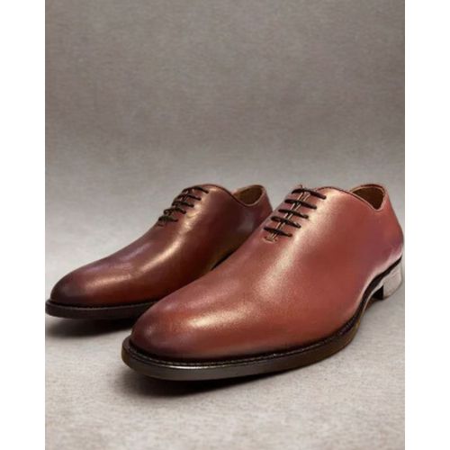 Sapato Social Oxford Wholecut Teselli Castanho 78503