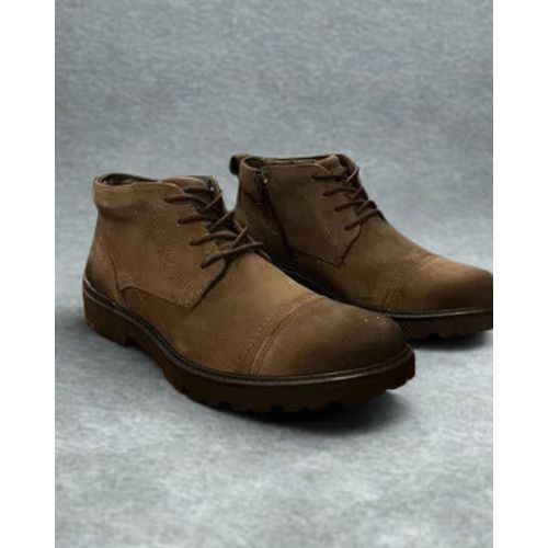 Bota Ferracini Cano Médio Camurça Rato 9815