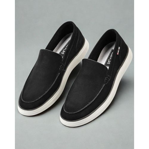 Mocassim Ferracini Prisma S/Gravata Preto 7271