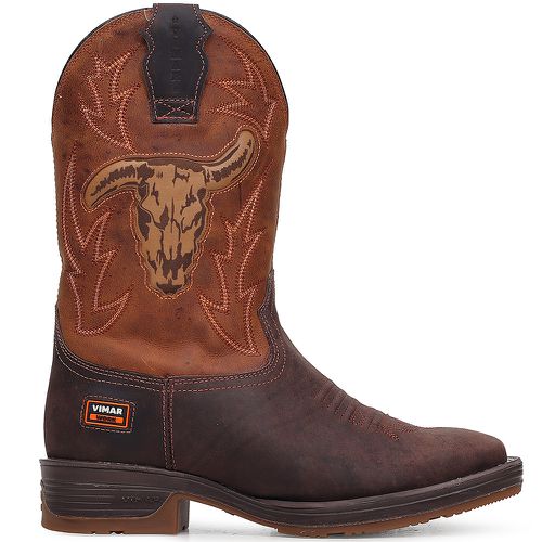 Workboot Bull Western Vimar Boots 81357 Dallas Bambú - TEXASKING | Botas e Botinas Country