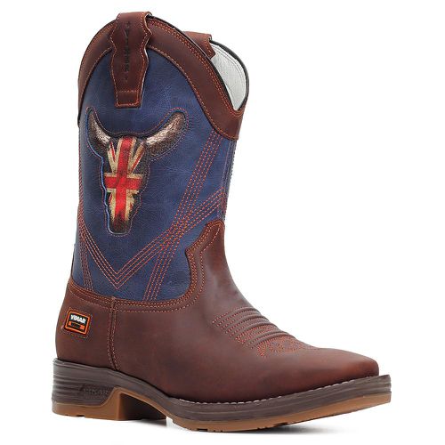 Workboot Westward Strong Shock Vimar Boots 81339 Crazy Horse Terra - TEXASKING | Botas e Botinas Country