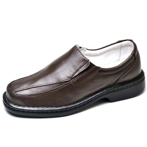 Sapato Social Masculino de Conforto Anatômico Orto... - Top Franca Shoes | Calçados confortáveis em Couro
