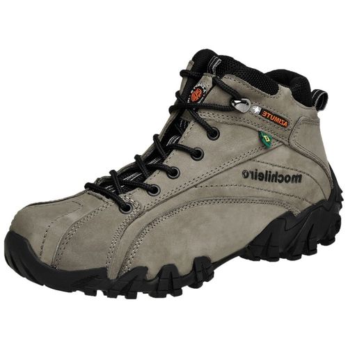 Bota Coturno Adventure Azimute Brasil Rato - Top Franca Shoes | Calçados confortáveis em Couro