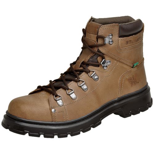 Bota Coturno Adventure Azimute Brasil Caki - Top Franca Shoes | Calçados Confortáveis em Couro