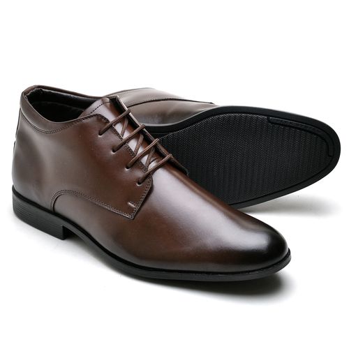 Sapato Social Reta Oposta - Top Franca Shoes | Calçados confortáveis em Couro