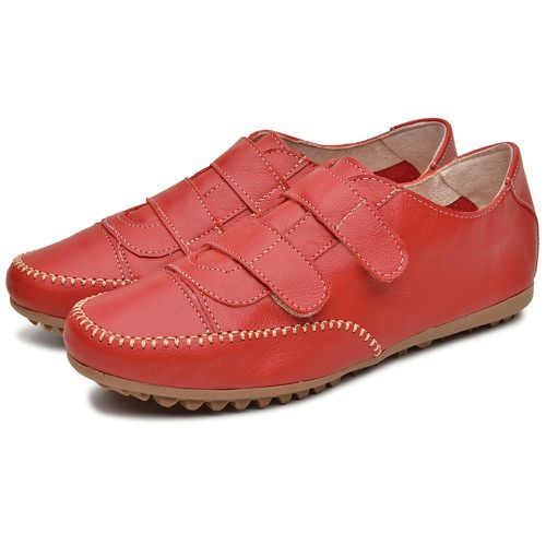 Mocatênis Feminino Top Franca Shoes Vermelho - Top Franca Shoes | Calçados confortáveis em Couro