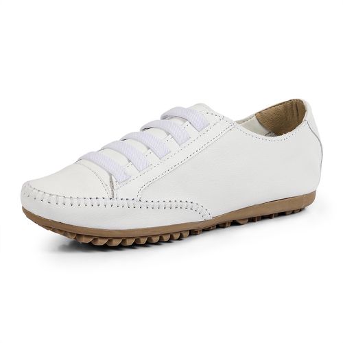 Mocatênis Feminino Top Franca Shoes Branco - Top Franca Shoes | Calçados Confortáveis em Couro