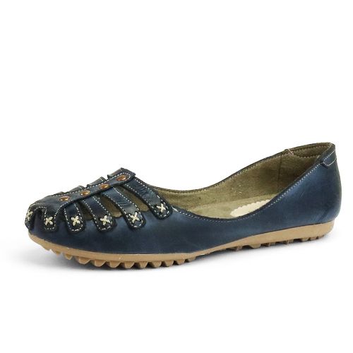 Sandália Sapatilha Feminina Top Franca Shoes Marin... - Top Franca Shoes | Calçados confortáveis em Couro