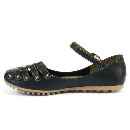 Sandália Sapatilha Feminina Top Franca Shoes Preto - Top Franca Shoes | Calçados Confortáveis em Couro