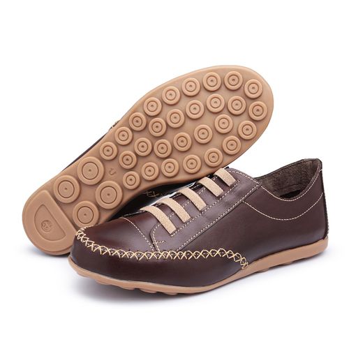 MocaTênis Feminino Top Franca Shoes Cafe - Top Franca Shoes | Calçados Confortáveis em Couro