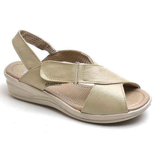 Sandália Tamanco Conforto Anatomico Ortopédica Mar... - Top Franca Shoes | Calçados confortáveis em Couro