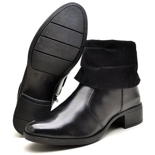 Bota Country Montaria Feminina Top Franca Shoes Pr... - Top Franca Shoes | Calçados confortáveis em Couro