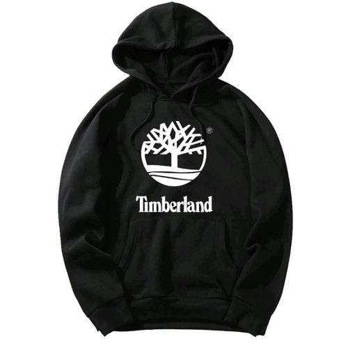 Moletom Timberland em Algodão Preto Logo Grande -... - TRILHA BOOTS