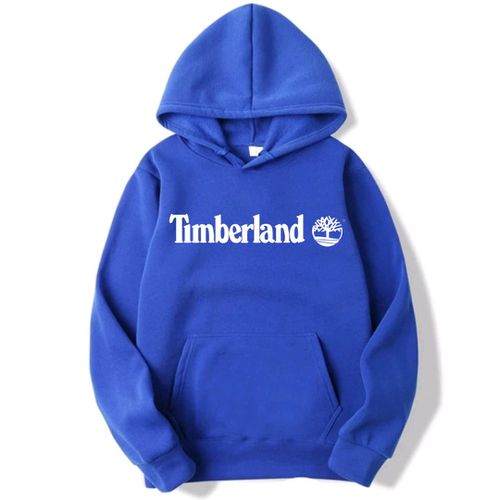 Moletom Timberland em Algodão Azul Logo Escrito -... - TRILHA BOOTS