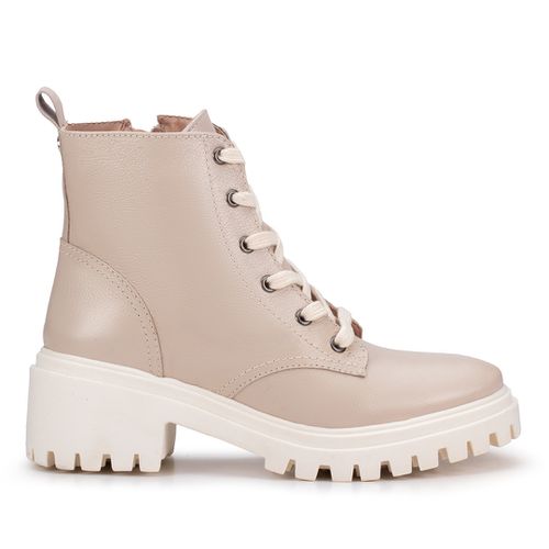 Coturno Londres Monopólio em Couro Off-White - 280... - MONOPÓLIO SHOES 