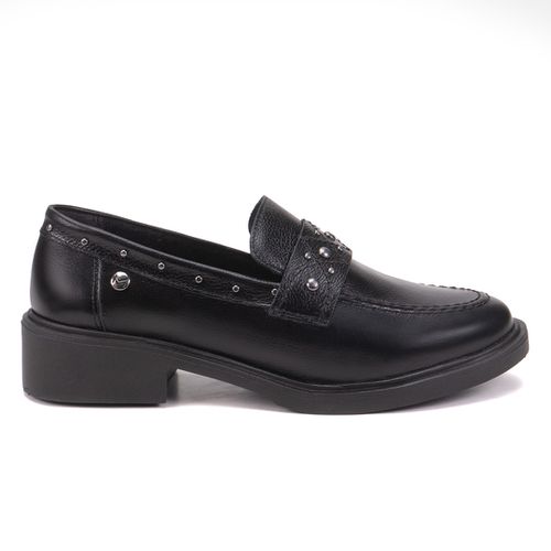 Mocassim Zara Em Couro Preto - 150019M-4134 - MONOPÓLIO SHOES 