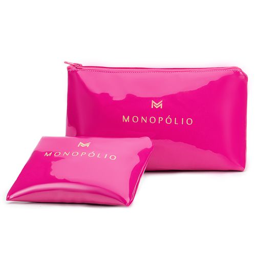 Kit Necessaire Monopólio Verniz Pink - BM01-BM02-P... - MONOPÓLIO SHOES 